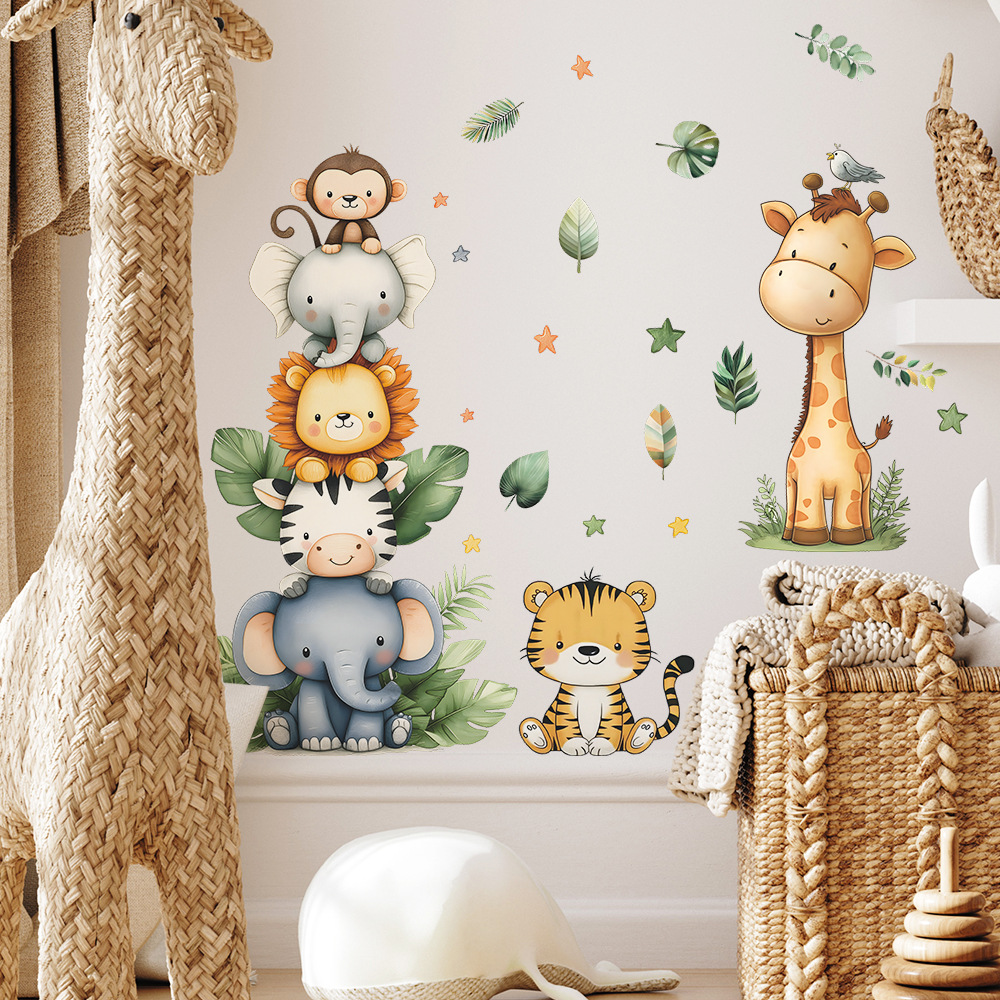 Boho Forest Animals Wall Stick - Baby Nursery Boy review and price
