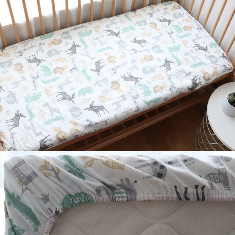 130x70cm 100% Cotton Baby Crib - Baby Nursery Boy review and price