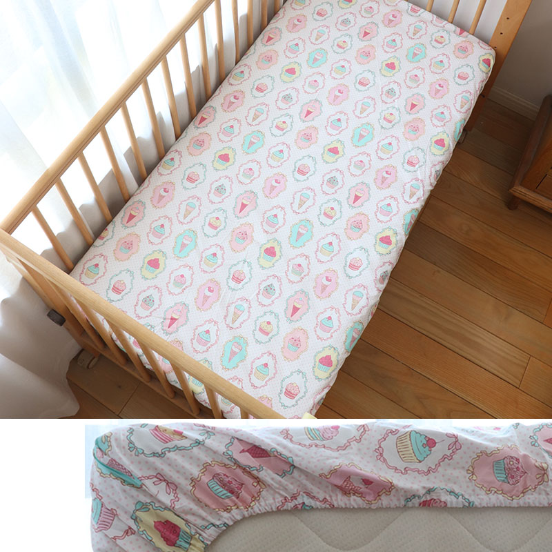 130x70cm 100% Cotton Baby Crib - Baby Nursery Boy review and price